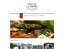 Tablet Screenshot of fontdelapineda.com